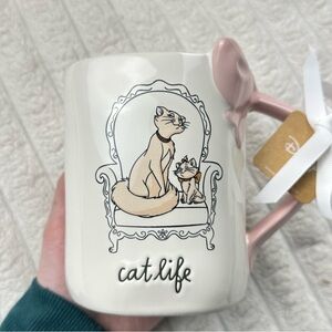 Rae Dunn Disney Cat Mug